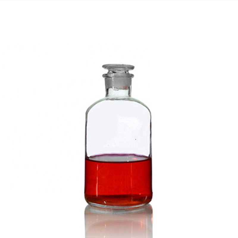 30ml 60ml 120ml 250ml 500ml narrow mouth clear glass laboratory reagent bottle