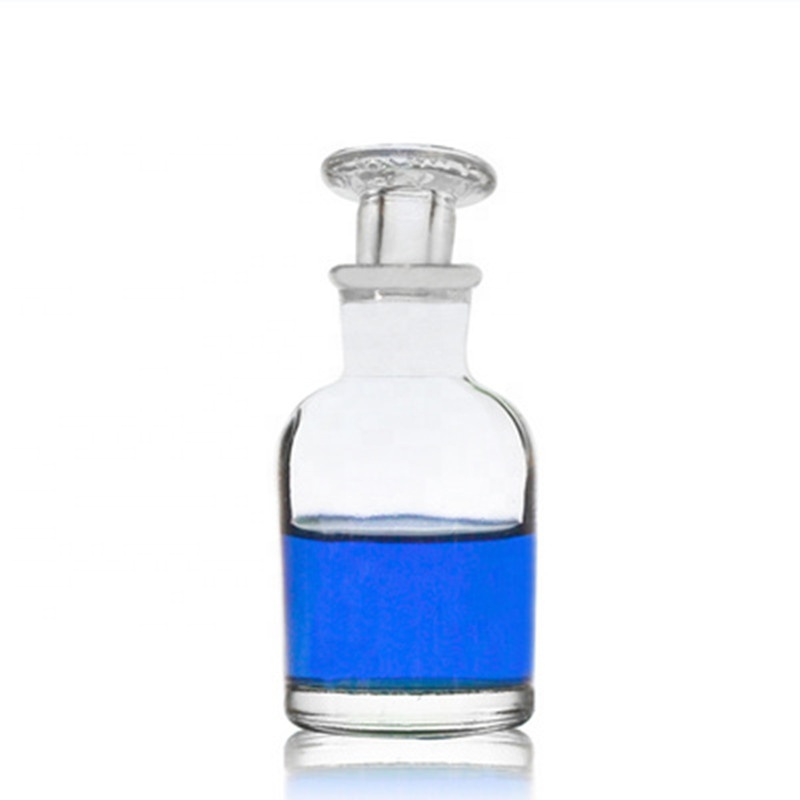 30ml 60ml 120ml 250ml 500ml narrow mouth clear glass laboratory reagent bottle
