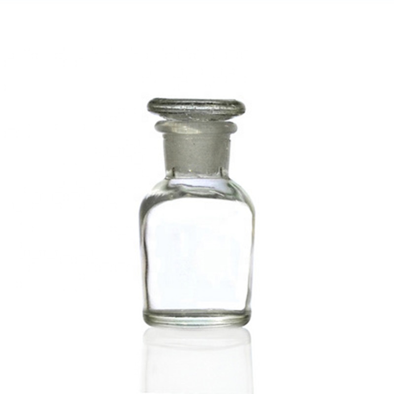 30ml 60ml 120ml 250ml 500ml narrow mouth clear glass laboratory reagent bottle