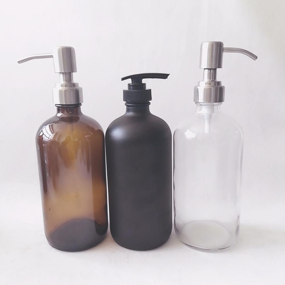 30ml 60ml 120ml 500ml Cold Brew Coffee Kombucha essential oil amber boston round glass bottles