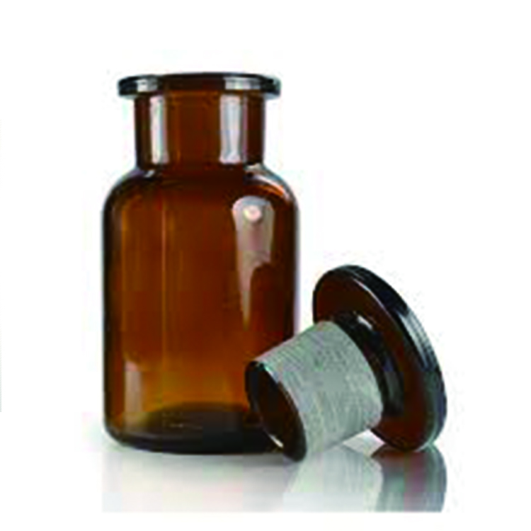 30ml 60ml 125ml 250ml 500ml 1000ml amber Medical glass pill apothecary reagent bottle with Sealed glass cork
