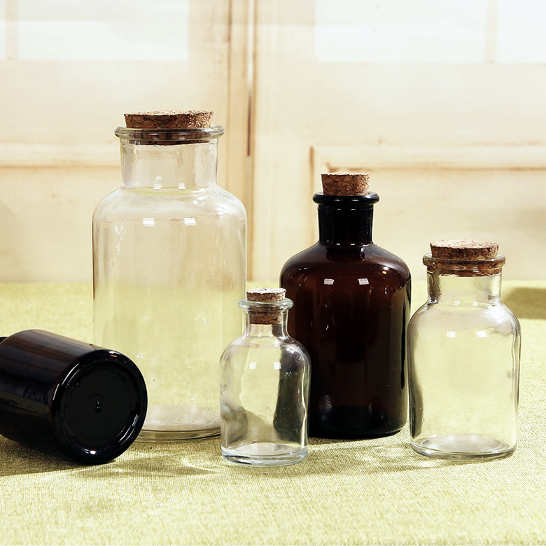 30ml 60ml 125ml 250ml 500ml amber glass reagent pharmaceutical bottle