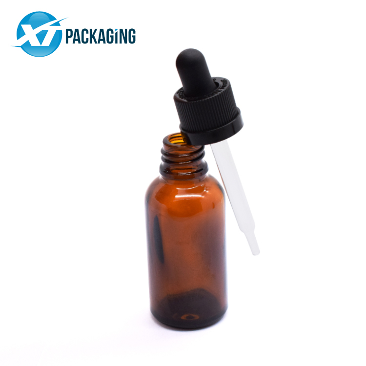 30ml 60ml 90ml 120ml round glass dropper bottle clear black white dropperl bottle