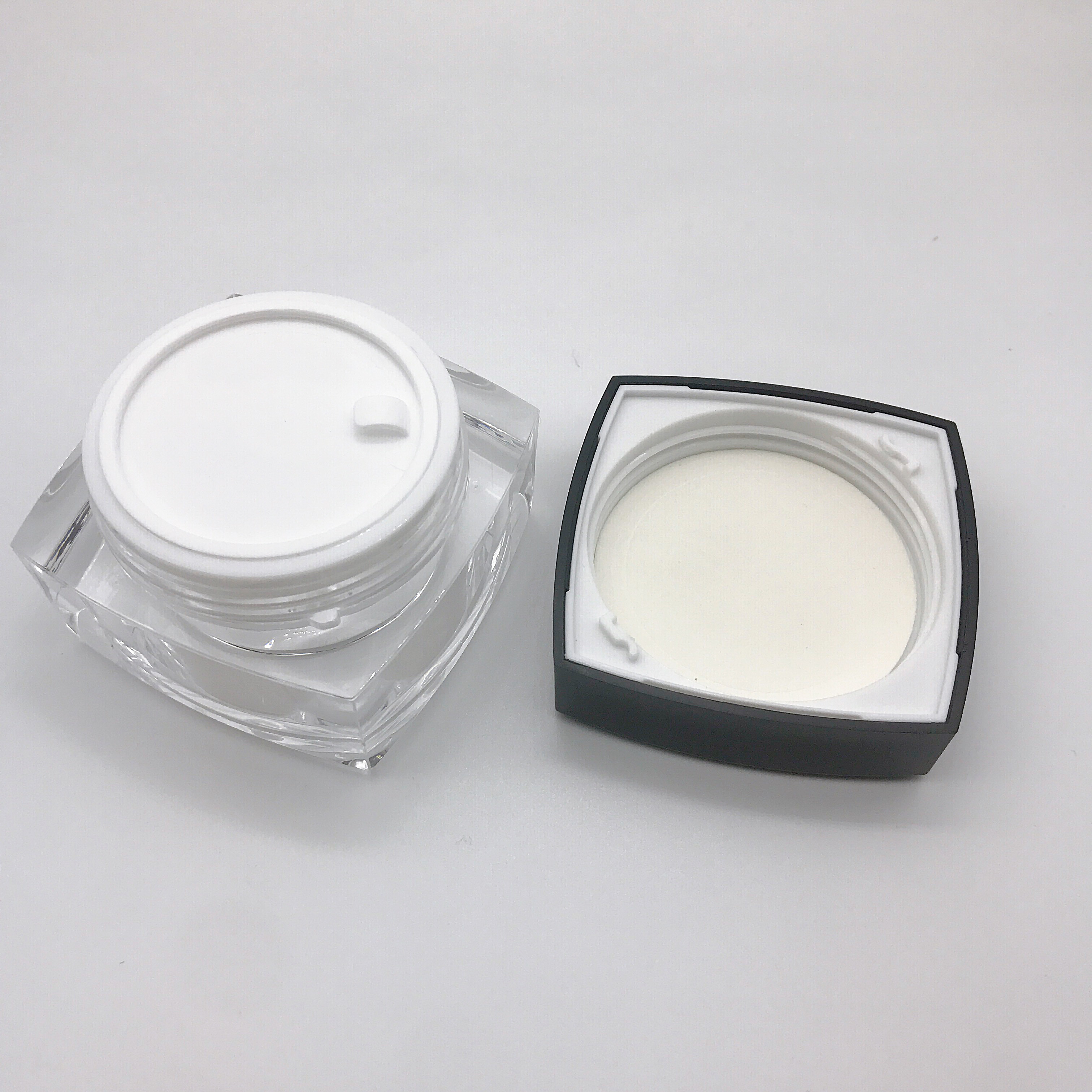 30ml Acrylic Square Emulsion Bottle Spray Bottle Square Emulsion Empty Bottle