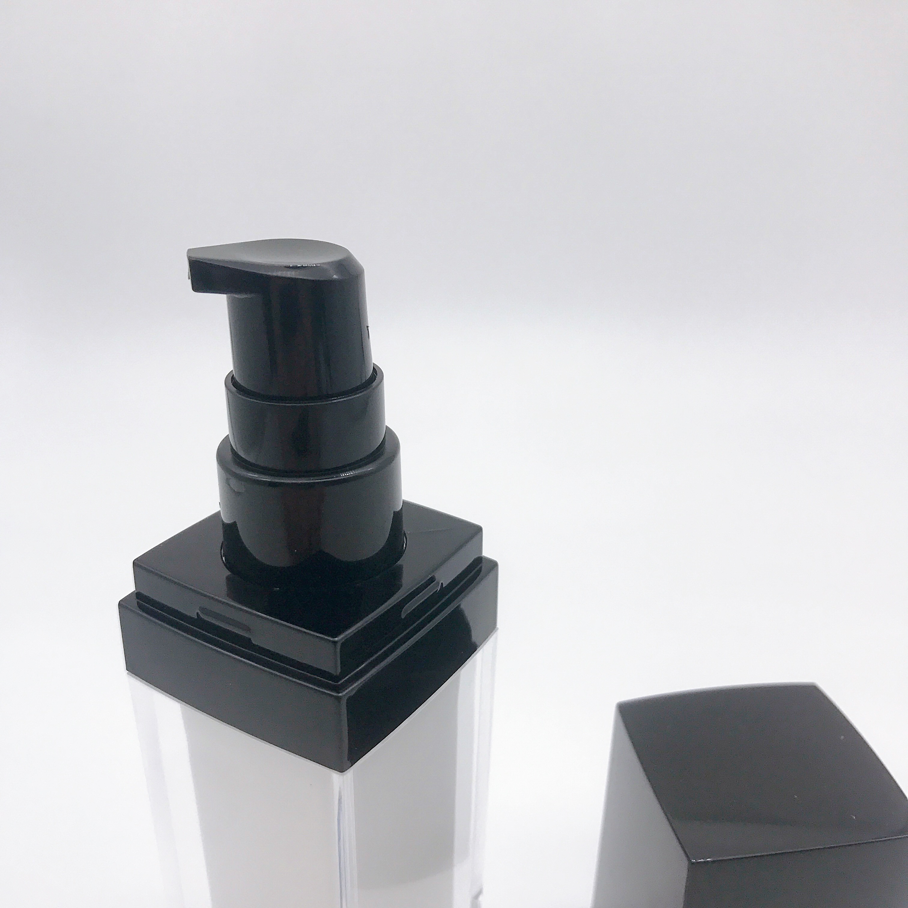 30ml Acrylic Square Emulsion Bottle Spray Bottle Square Emulsion Empty Bottle
