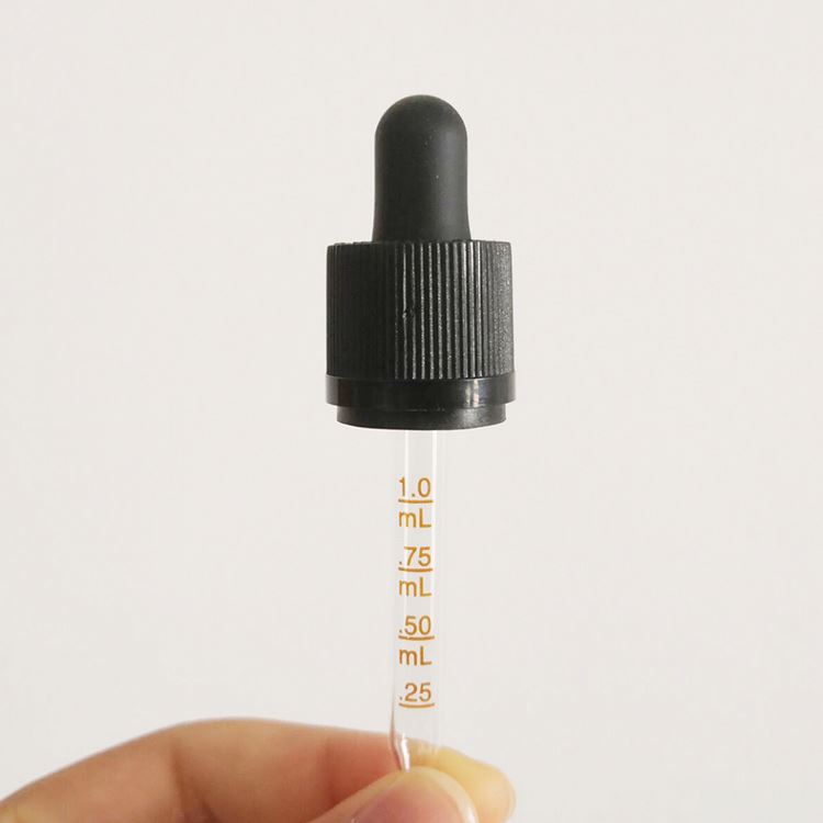 30ml Amber E-juice Bottle with Measurements Glass Dropper 1oz Essential Oil Bottles Glass Oil Containers with CR Drops