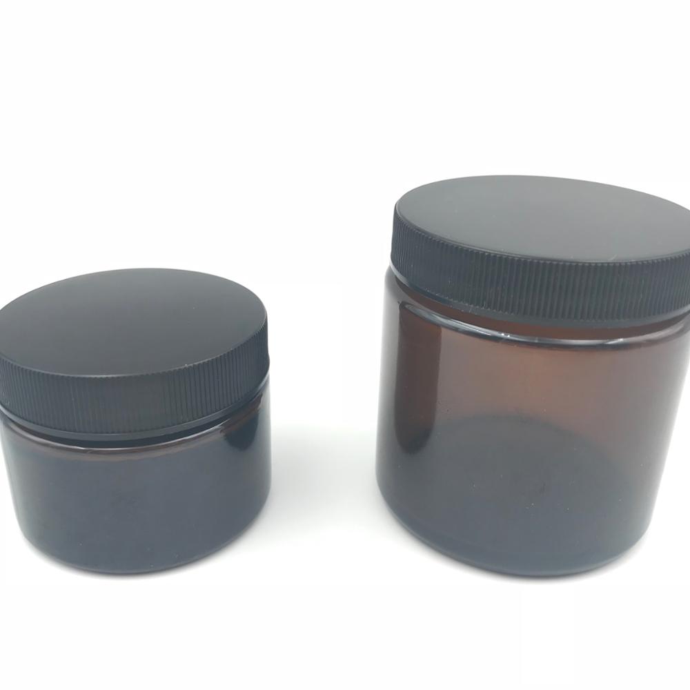 30ml Amber Glass Cosmetic Jars