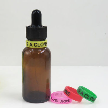 30ml Amber color boston round 1 oz glass dropper eliquid bottles for CBD oil