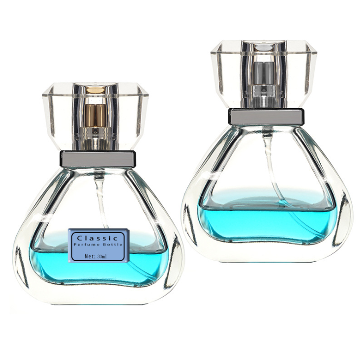 30ml Colorless Transparent Thick-bottomed Good-shape White Glass Perfume Bottle Factory Supplier