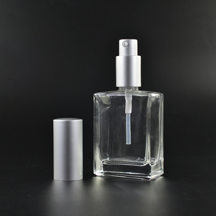 30ml Empty Atomizer Spray Perfume Glass Bottle with Gold or Silver Cap