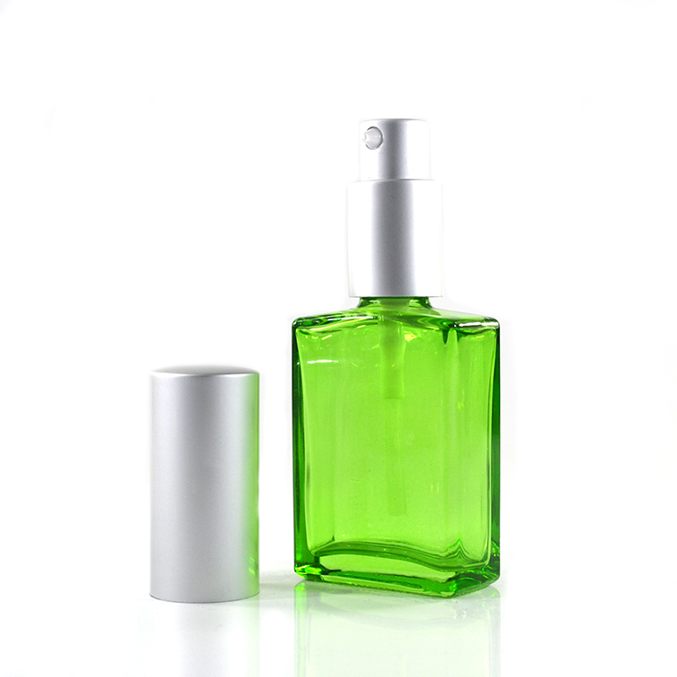 30ml Empty Atomizer Spray Perfume Glass Bottle with Gold or Silver Cap