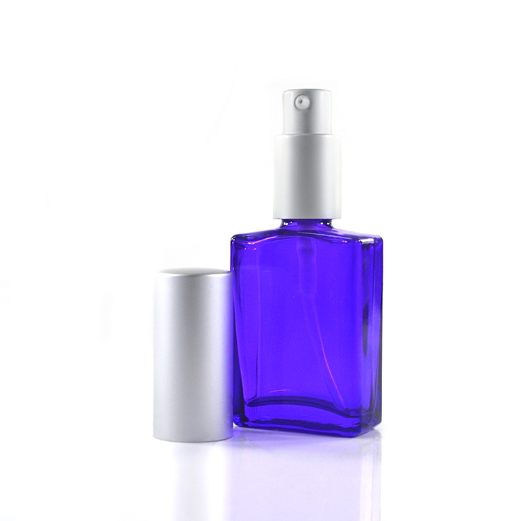 30ml Empty Atomizer Spray Perfume Glass Bottle with Gold or Silver Cap