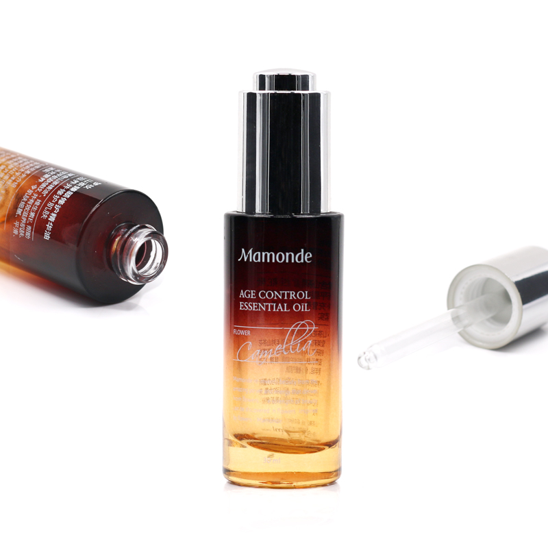 30ml Essential Oil Glass Bottles with electroplated dropper