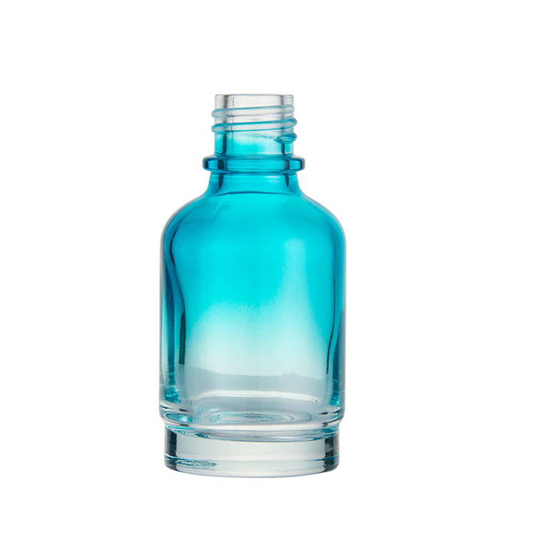 30ml Essential Oil Glass pipette gradient Dropper Bottle for luxury cosmetic packaging