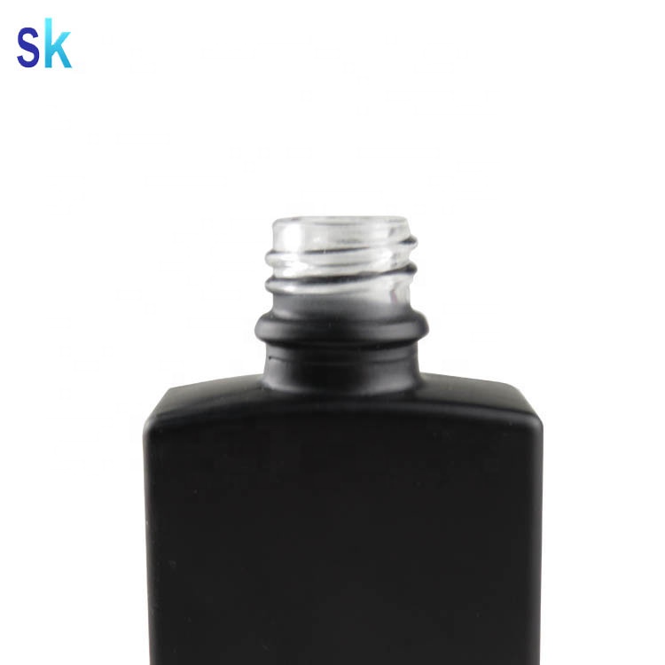 30ml Flat Square/rectangle E-liquid /tobacco tar childproof dropper glass Bottle