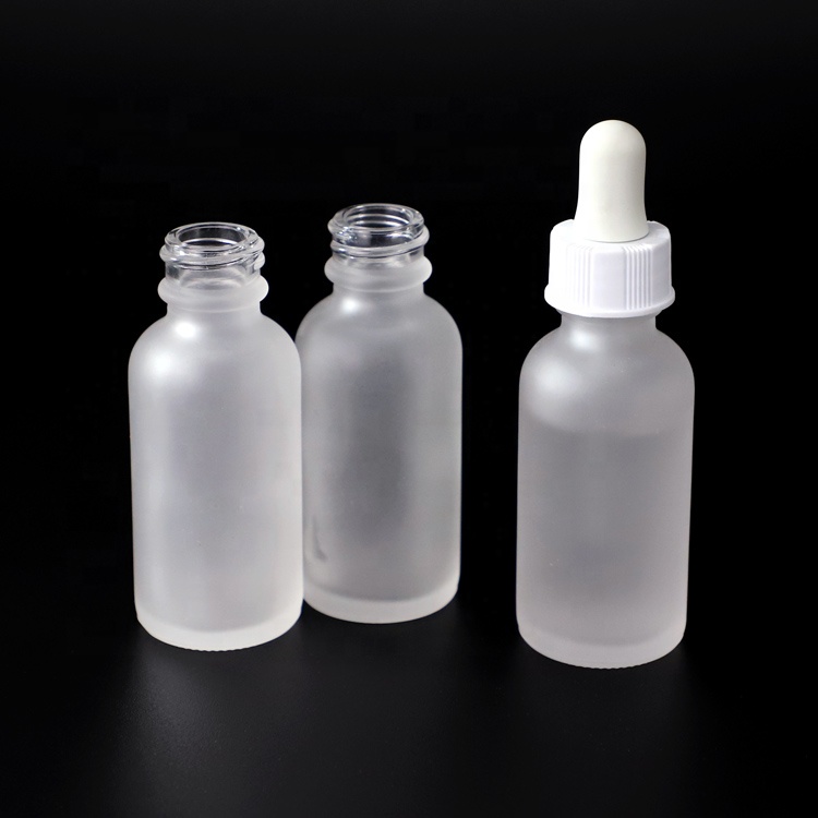 30ml Frosted Dropper oil Bottle For Serum
