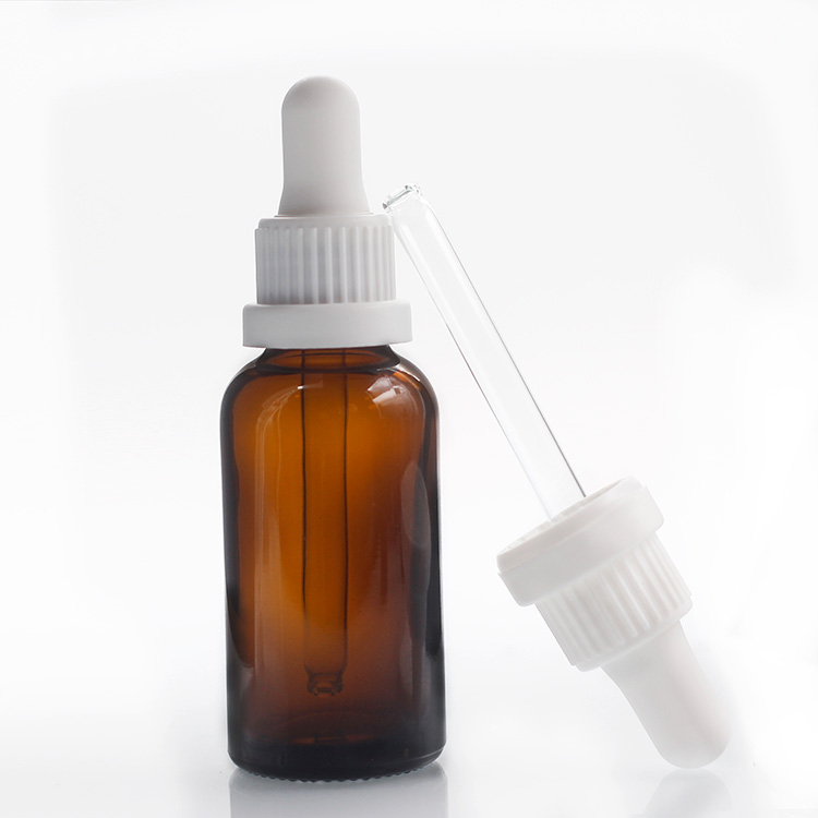 30ml Glass Bottle Essential Oil Amber Glass Bottle With Dropper Cap