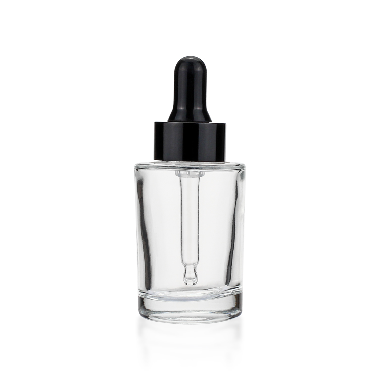 30ml Glass Luxury Cosmetic Essential Oil Dropper Bottle Cosmetic Serum Pump Bottle For Cosmetic Packaging