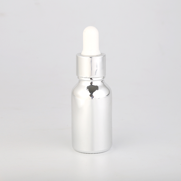 30ml Gold frosted glass dropper bottle essential oil bottle