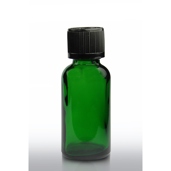 30ml Green DIN18mm Euro Glass Bottle Essential Oil Glass Bottle with dropper or screw cap or fine mist spray