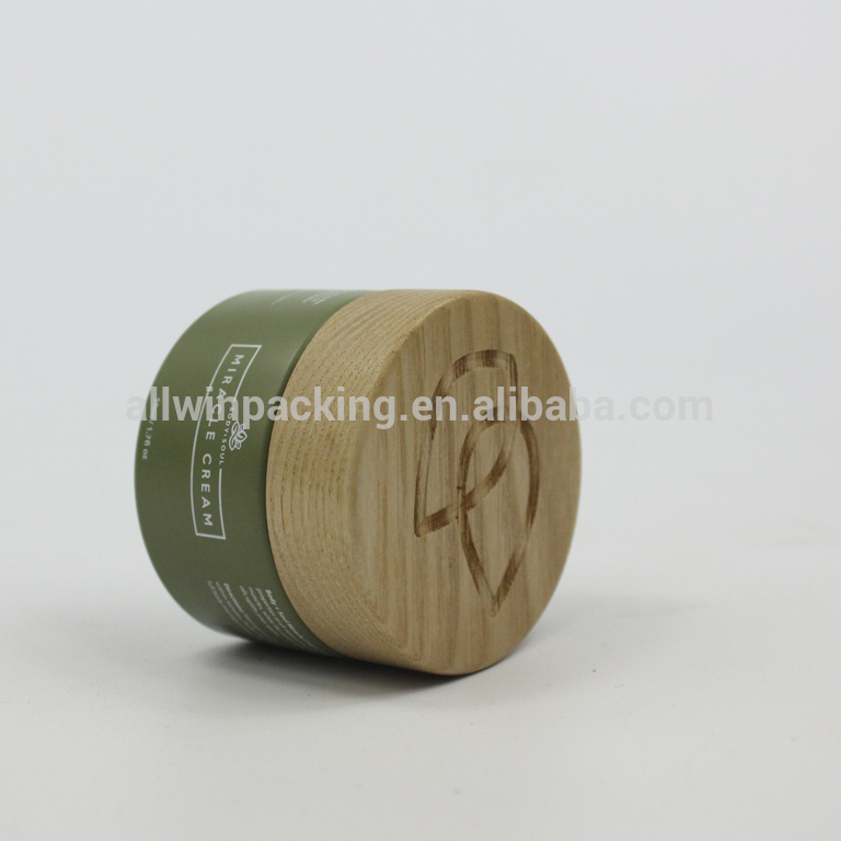 30ml Matte green Glass Jars, empty recycled cosmetic glass cream jar wholesale