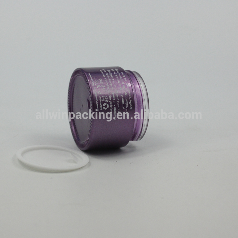 30ml Matte green Glass Jars, empty recycled cosmetic glass cream jar wholesale