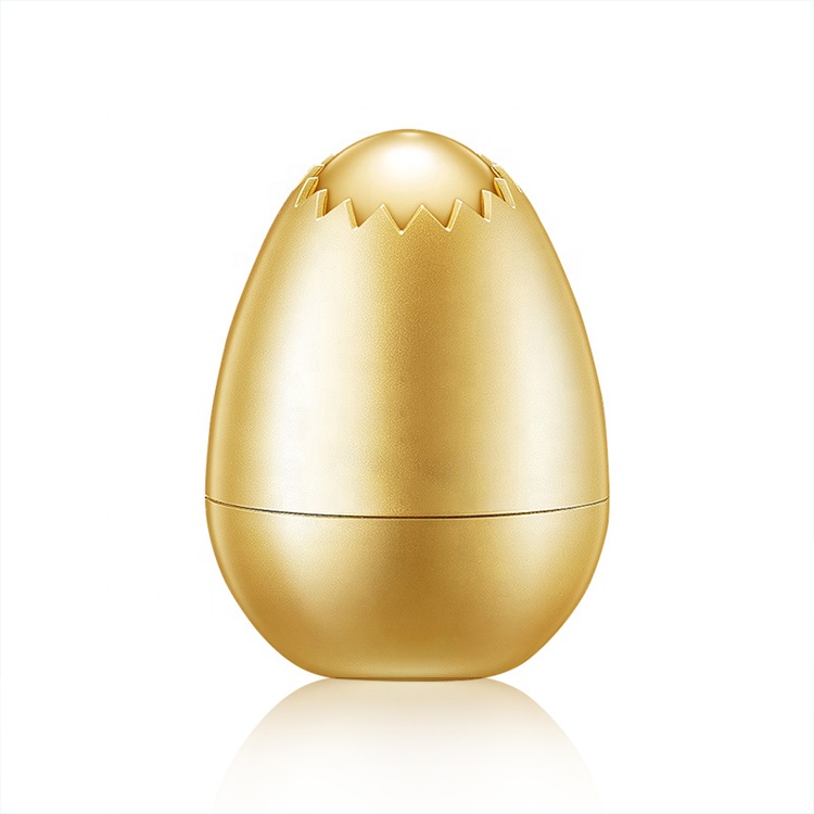 30ml PET Cosmetic Packaging Container Cute Egg Shape Plastic Face Cream Jar