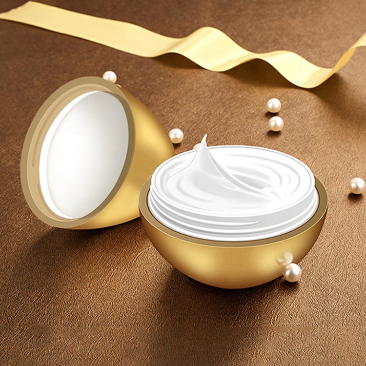 30ml PET Cosmetic Packaging Container Cute Egg Shape Plastic Face Cream Jar