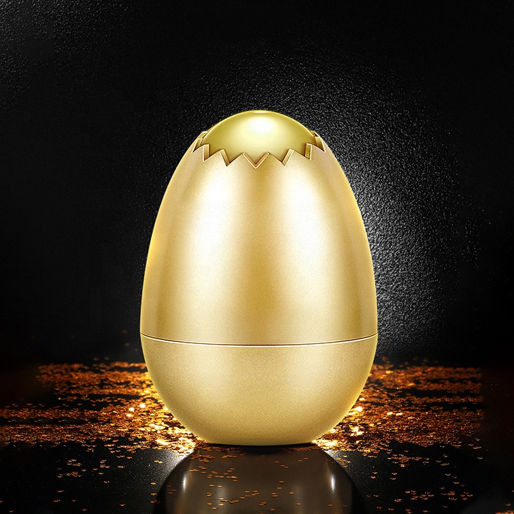 30ml PET Cosmetic Packaging Container Cute Egg Shape Plastic Face Cream Jar