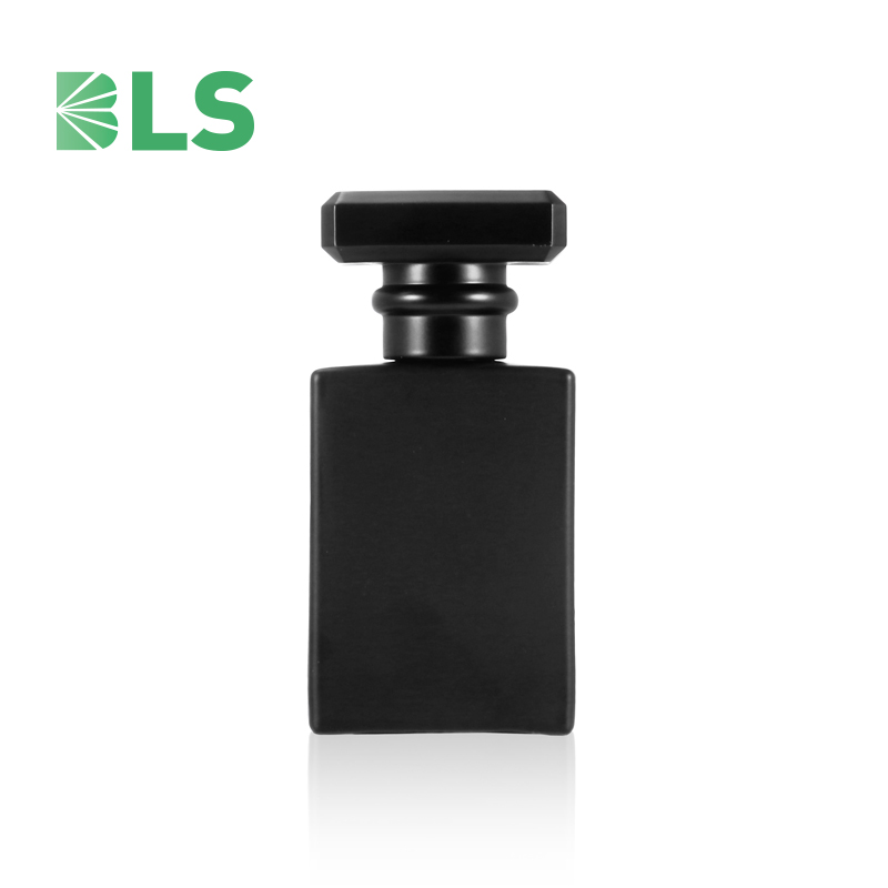 30ml Perfume bottle Pump lady men use Acrylic cap Perfume Spray Transparent Glass Bottle