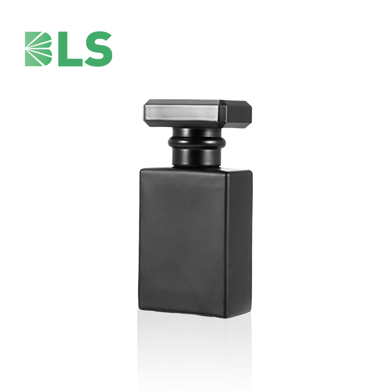 30ml Perfume bottle Pump lady men use Acrylic cap Perfume Spray Transparent Glass Bottle