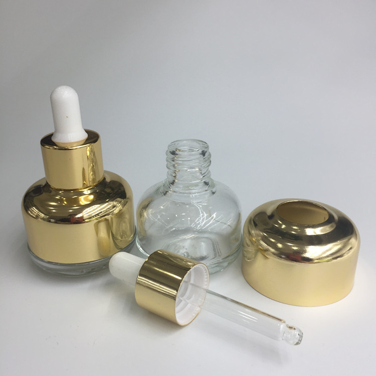 30ml Round Essential Oil Bottle Glass Dropper Bottle