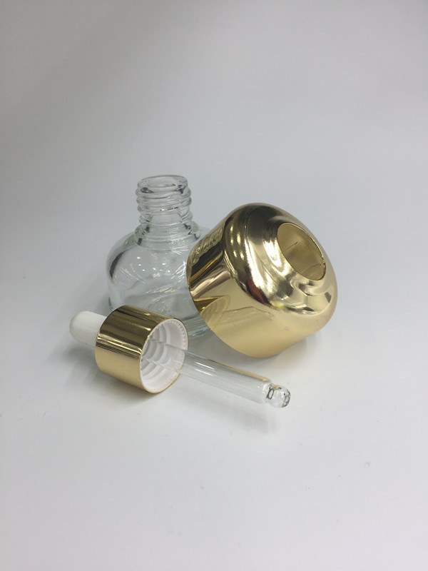 30ml Round Essential Oil Bottle Glass Dropper Bottle