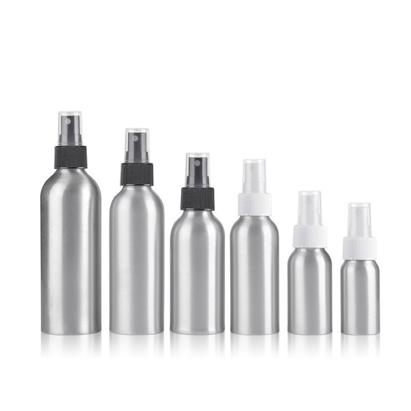 30ml Silvery Aluminum Spray Bottle