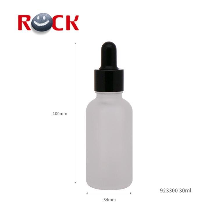 30ml Various frosted glass dropper bottle essential oil bottle