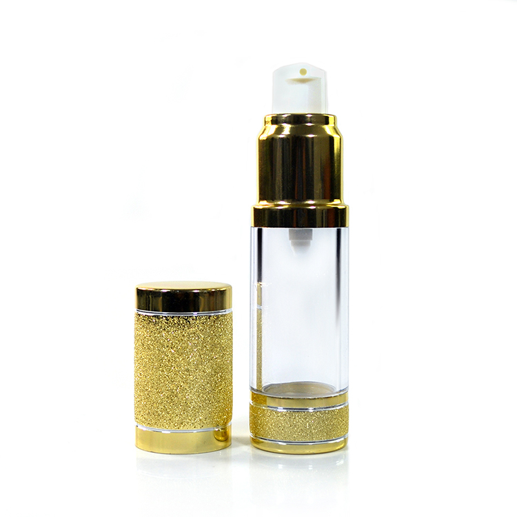 30ml airless bottle, round airless bottle,cosmetic airless bottle