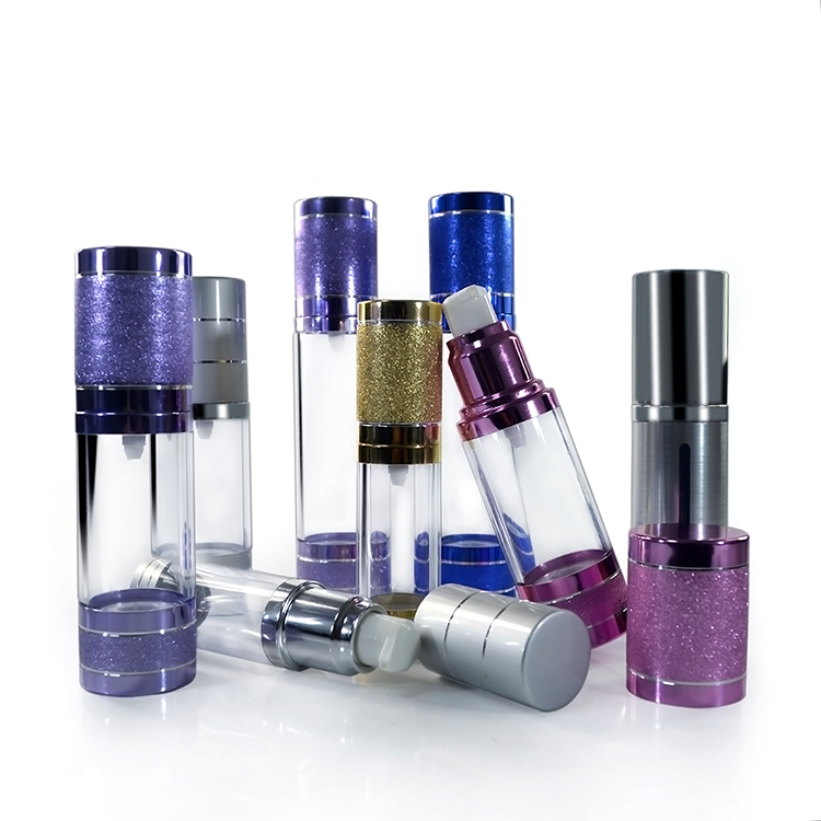 30ml airless bottle, round airless bottle,cosmetic airless bottle