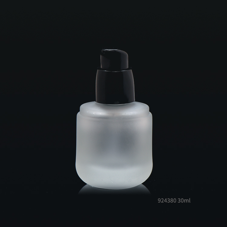 30ml airless serum cosmetic foundation liquid glass bottle packaging lotion bottle