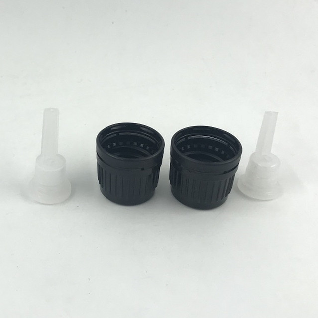 30ml amber essential oil glass bottle with childproof cap