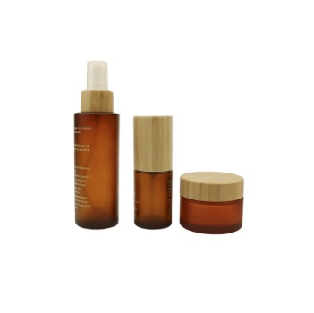 30ml amber lotion serum spray recycled glass bottles body butter jar container cream lotion 2ounce amber glass cosmetic set