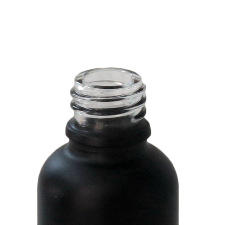 30ml black frosted glass dropper bottles with childproof cap black glass dropper bottles wholesale beard oil essential oil