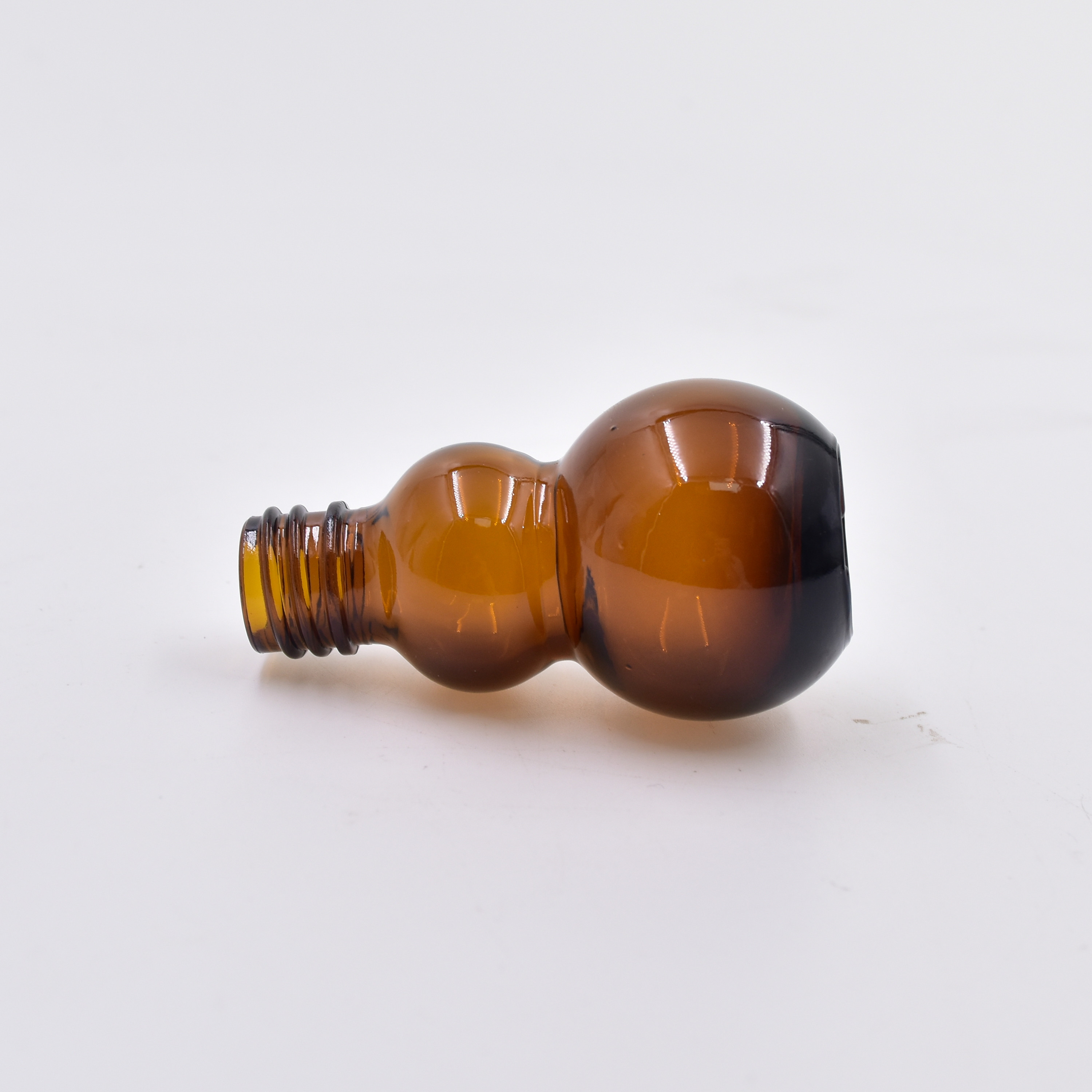 30ml bulk stock essential oil glass bottle with gold cap white rubber