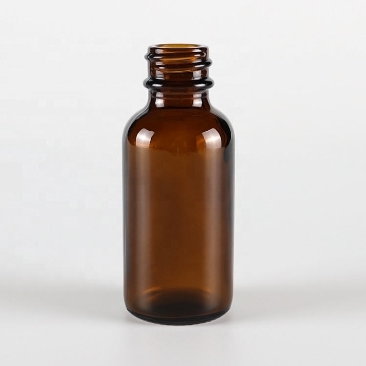 30ml child proof dropper amber glass dropple bottle with black cap black rubber head / essential oil bottle 30ml