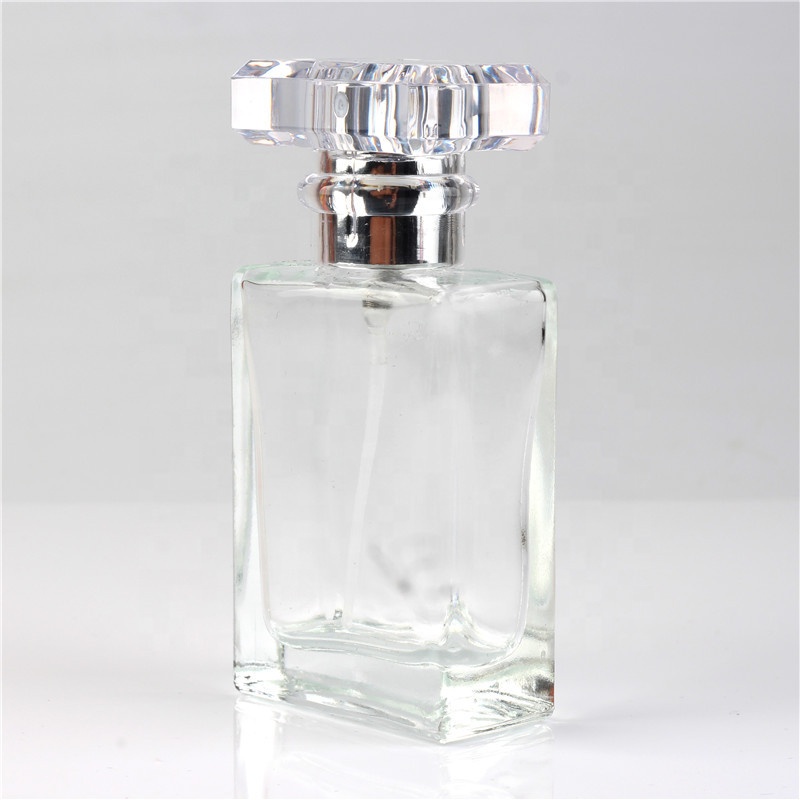 30ml clear glass bottle empty perfume bottles luxury black perfume bottle