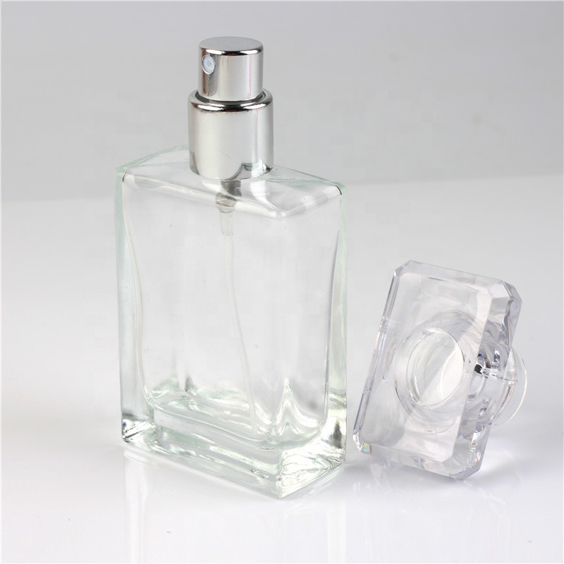30ml clear glass bottle empty perfume bottles luxury black perfume bottle