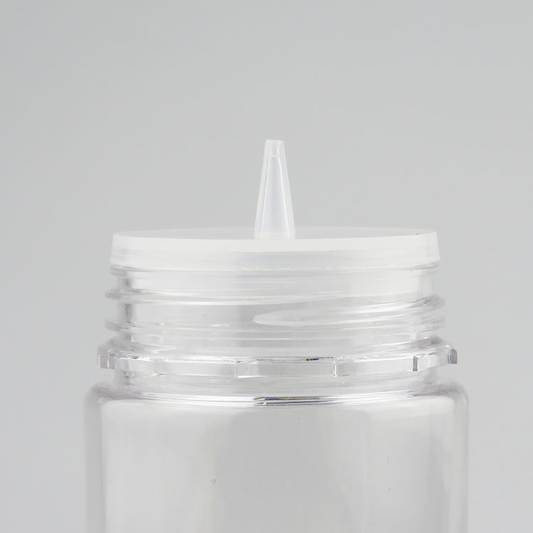 30ml clear plastic pet squeeze bottle for e liquid vape juice