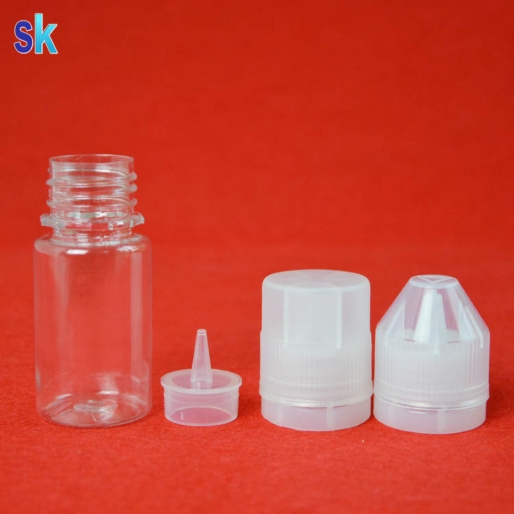 30ml clear plastic pet squeeze bottle for e liquid vape juice