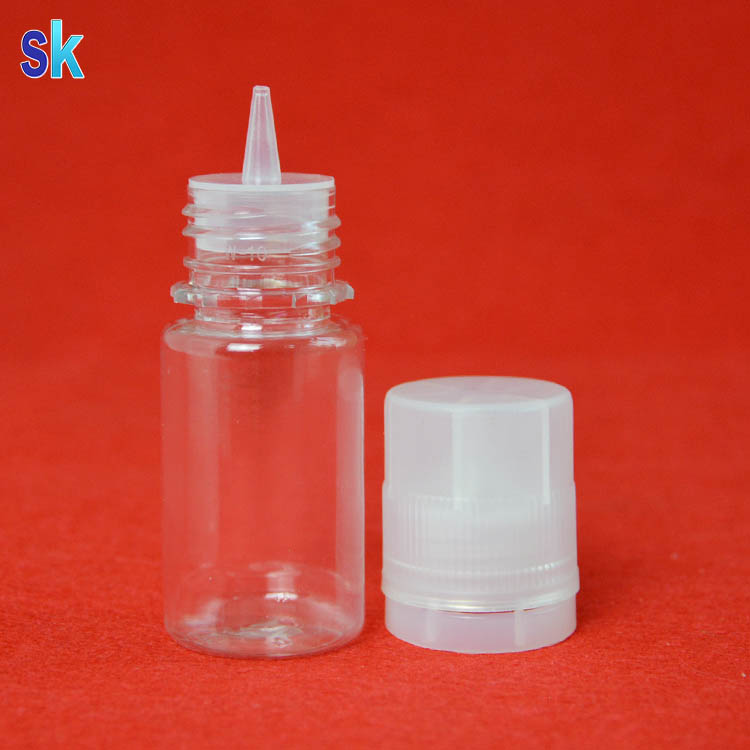 30ml clear plastic pet squeeze bottle for e liquid vape juice