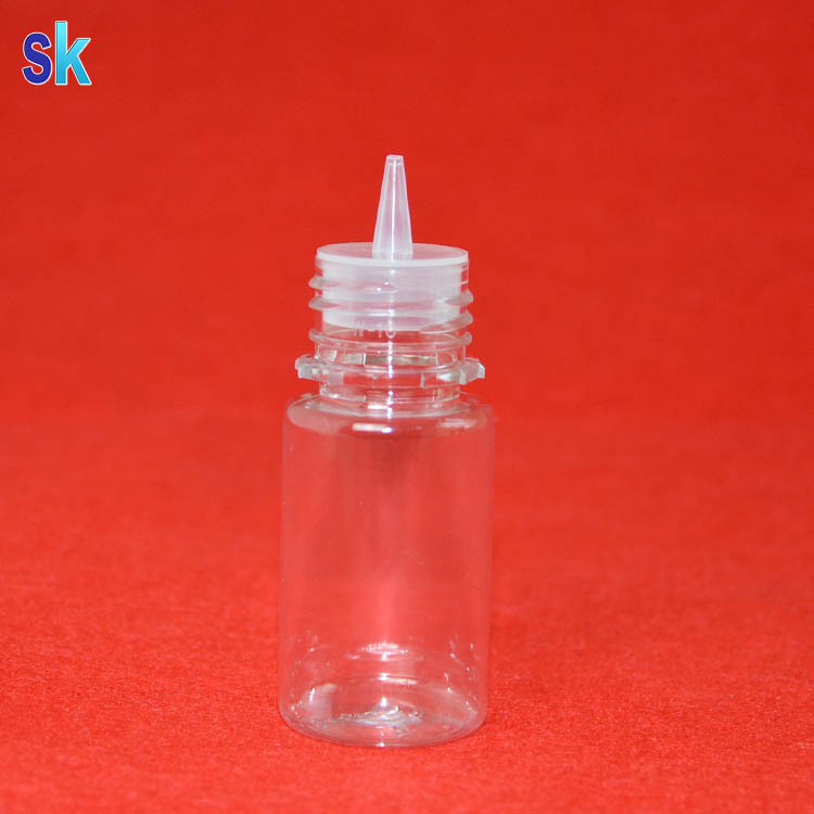 30ml clear plastic pet squeeze bottle for e liquid vape juice