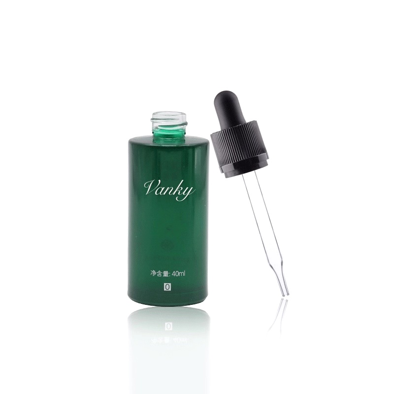 30ml clear serum glass bottle luxury cosmetic packaging for printed glass bottle for essential serum
